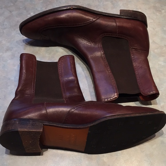 Fratelli Rossetti brown leather ankle boots (sz 39 1/2) - Picture 3 of 16